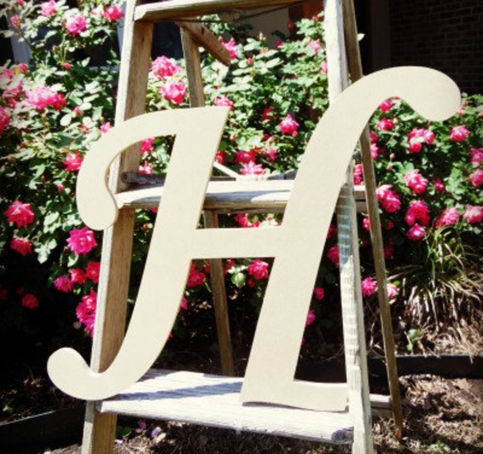 Unfinished Wooden Alphabet Letter Wood Letter Wall Decor Etsy