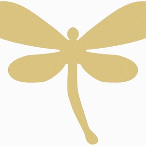 DRAGONFLY Unfinished Wooden Craft Shape, Do It Yourself, DIY, Children&#39;s MAGICAL Dragonfly, Cute Insect Cutout, Art Craft Bug Shape