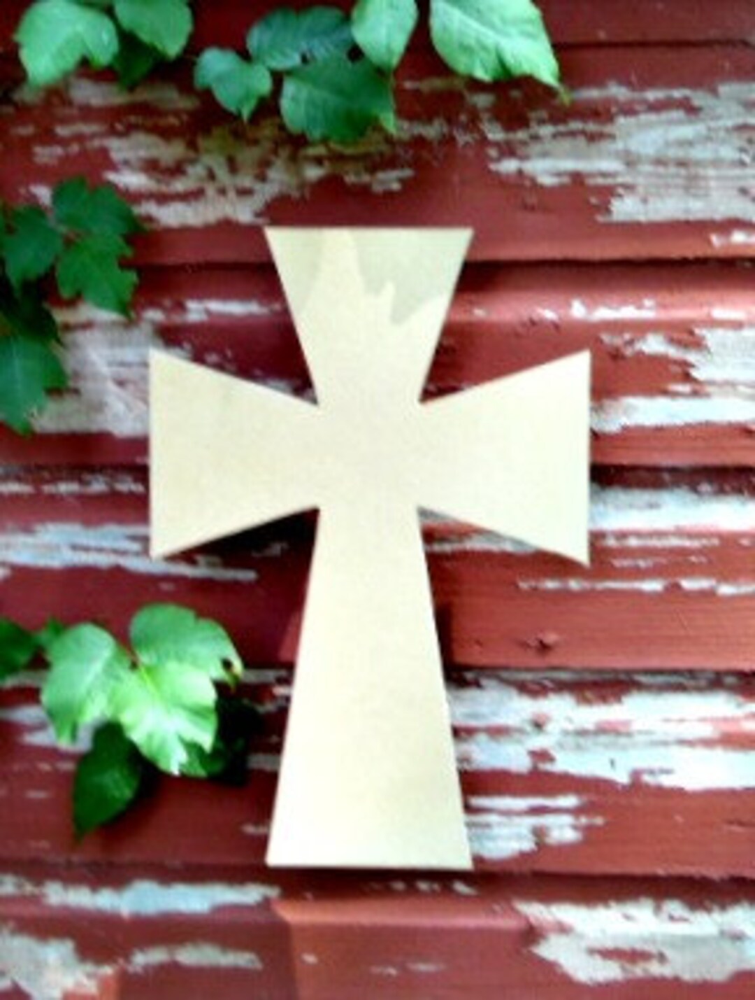 Unfinished Wood Cross MDF Craft Crosses Variety of Sizes C043