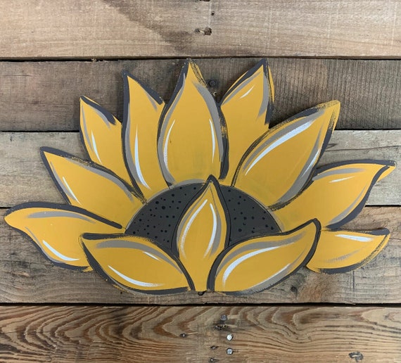 【soerte × camphor wood】FLOWER PAINT WIDE Amazon.com: ZXHYWYM Sunflower Canvas Wall Art Vintage