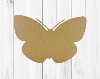 Butterfly, Trending Shapes, Kids Shape Unfinished Wood Cutout, BAC