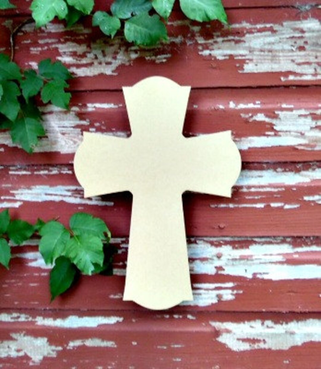 Unfinished MDF Wooden Cross #61, Decorative Craft Cross, Easter Home ...