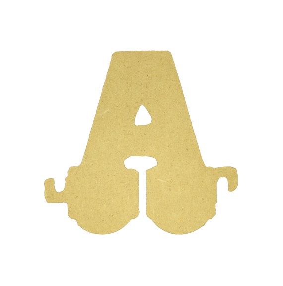 unfinished wooden alphabet letter wood letter train letter etsy