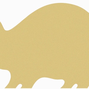 Wooden Pig Cutout: Unfinished MDF Craft Shape