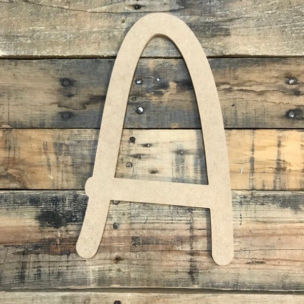 Unfinished Wooden Alphabet Letters, Door Hanger, Wall Decor, Fall is Coming, Craft Letter, Art and Decor Letter,Font,Full Alphabet Available