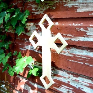 Unfinished MDF Wooden Cross 58 Decorative Craft Cross - Etsy