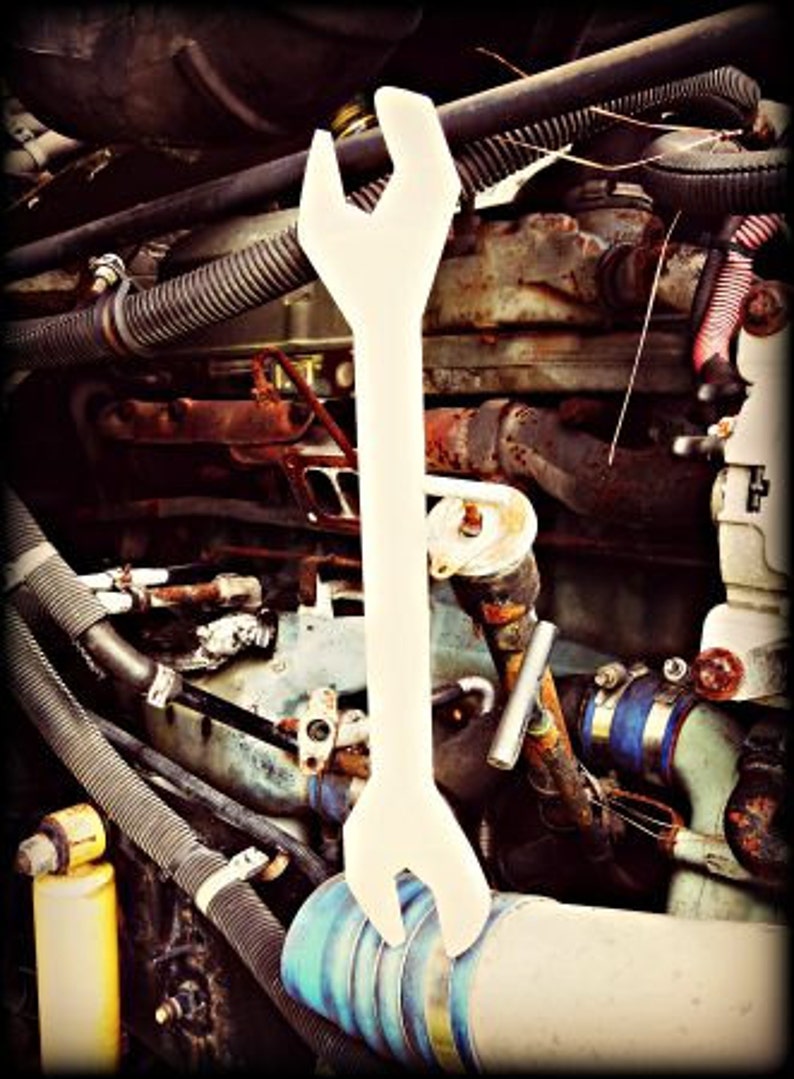 wrench blank garage tool mechanic shed art craft shape
