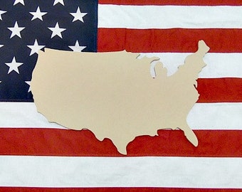 USA Unfinished Wooden State Craft Decorable Shape, Any State Available, DIY