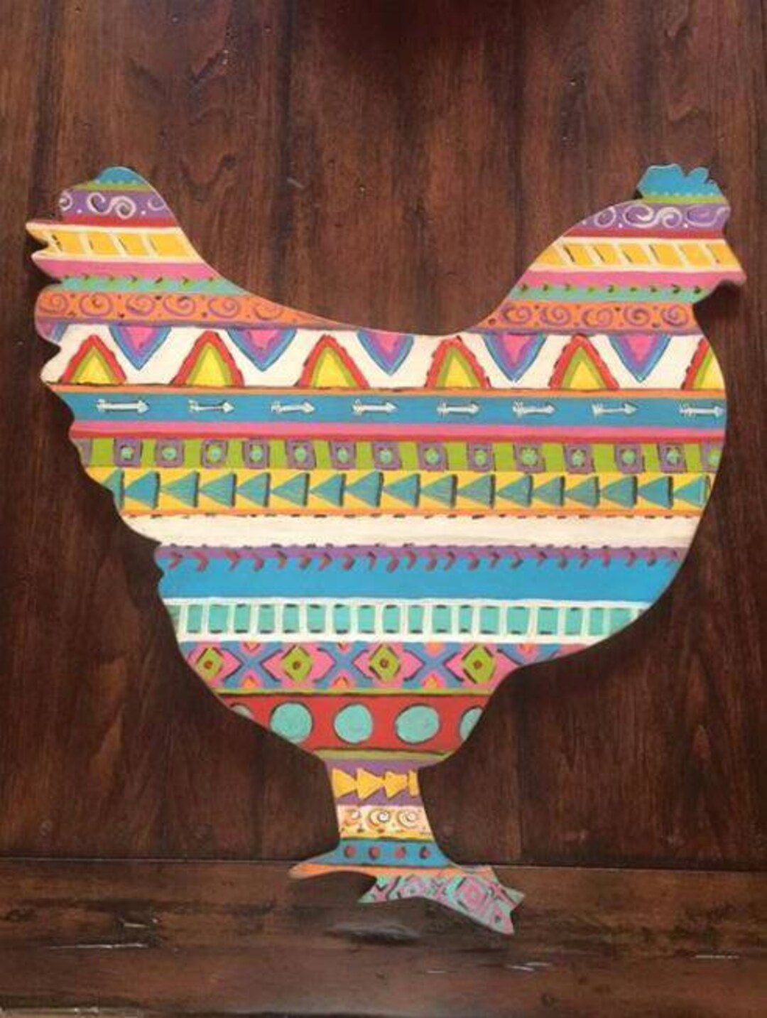 CHICKEN Unfinished Wooden Craft Shape Do It Yourself Chicken Etsy