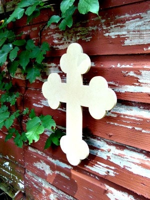 Unfinished MDF Wooden Cross 71 | Etsy