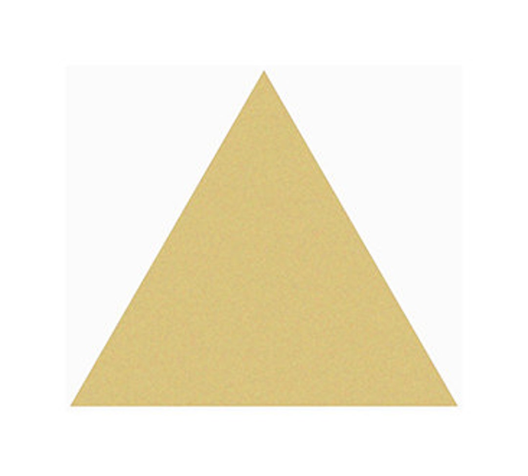 Unfinish Triangle Pattern Unfinished Wooden Triangle Craft Shape: DIY MDF Cutout - Etsy