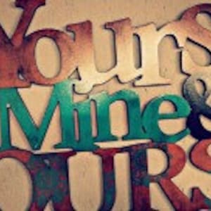 Wooden Unfinished Letters Block (YoursMine&Ours), Home Decor, Wall Hanging