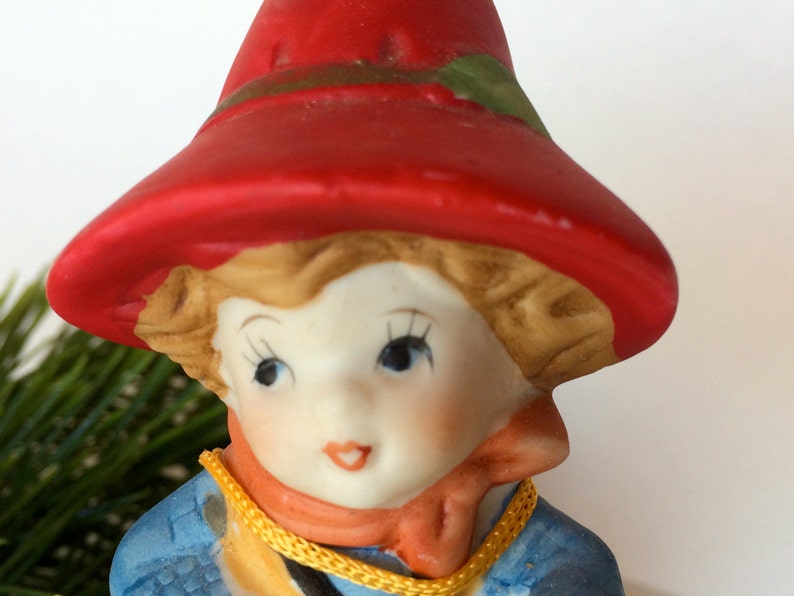 Vintage Bell MerriBells Bisque Porcelain Bell Jasco 1978 Bell Etsy