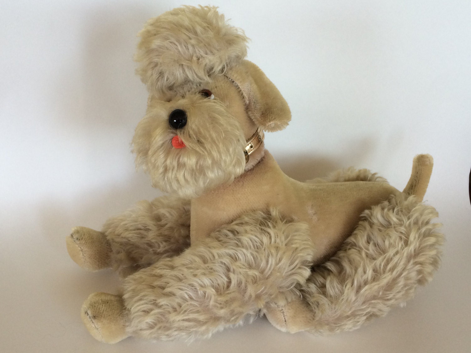 Steiff Poodle Dog Stuffed French Poodle Dog Vintage Plush Toy Etsy