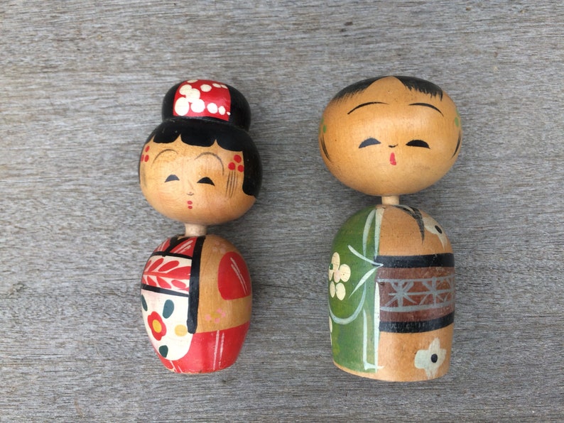 kokeshi dolls etsy