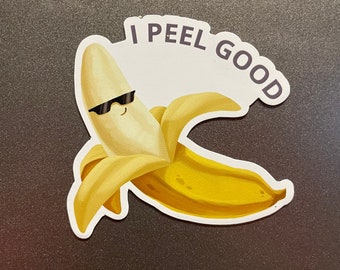 Banana Magnet - Fruity Magnet - Refrigerator Magnet - Funny Magnet - Banana Decoration - Pun Magnet - Fridge Decor