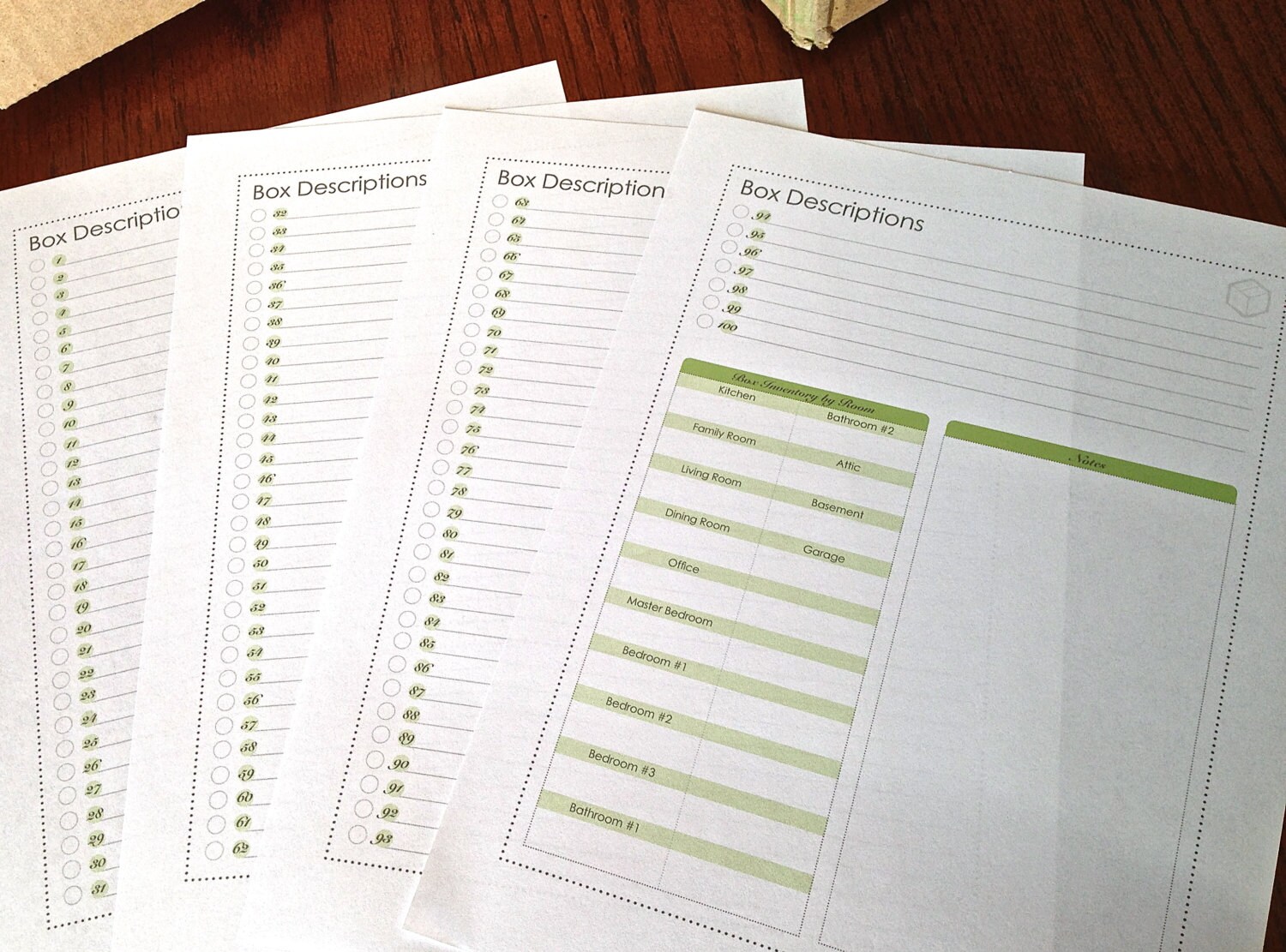 Moving &amp; Packing Printables Pack INSTANT DOWNLOAD - Etsy