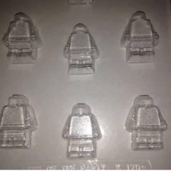 Building Block Man Chocolate Mold