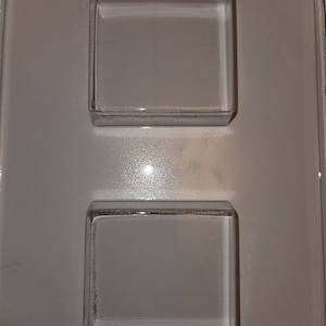 A0159 Smores Graham Cracker Chocolate Mold, square soap mold