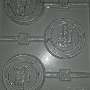 D115- Happy Father&#39;s Day Chocolate Lollipop Mold