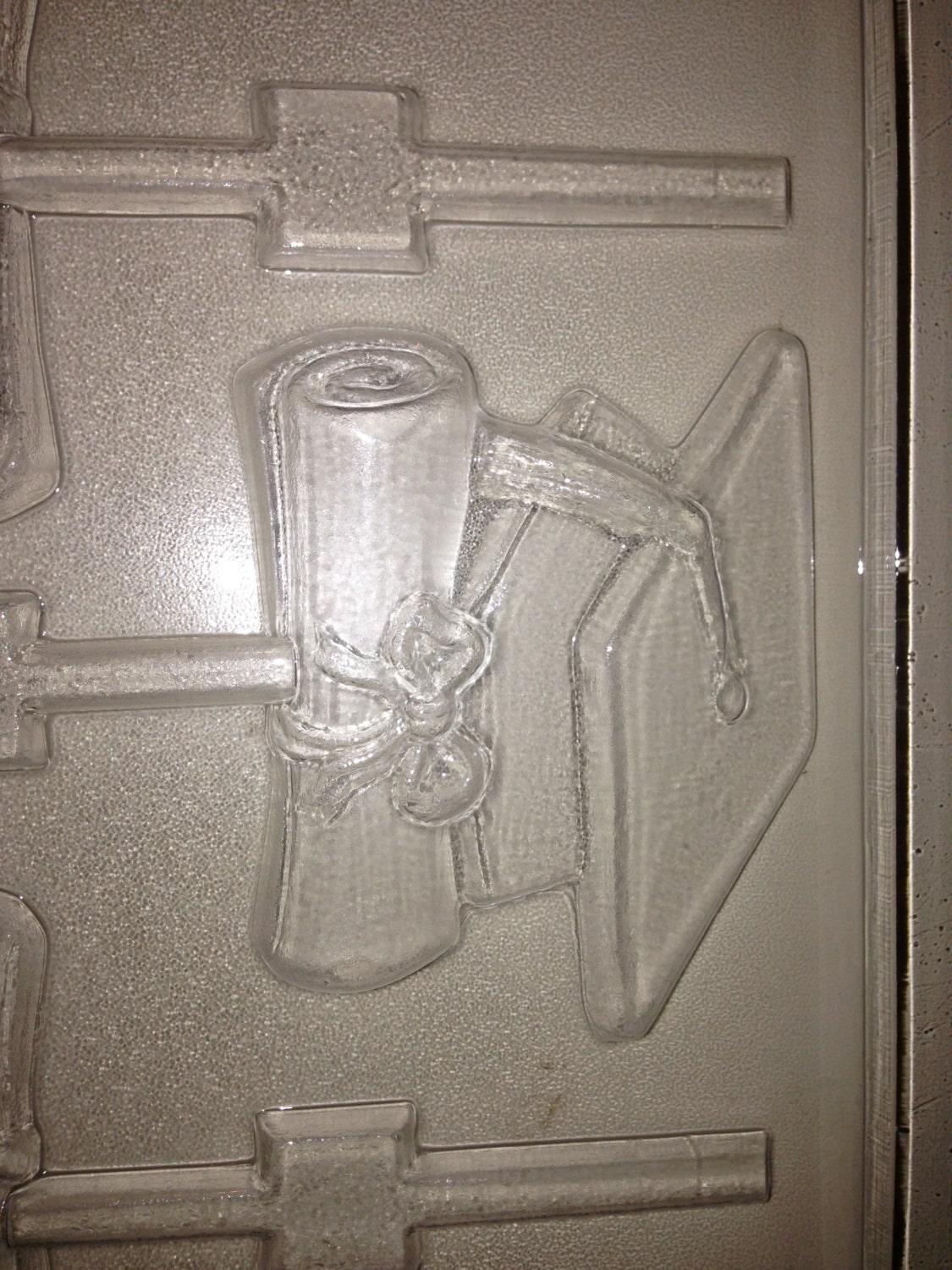 M69 Chocolate Lollipop Mold Graduation Caps Etsy