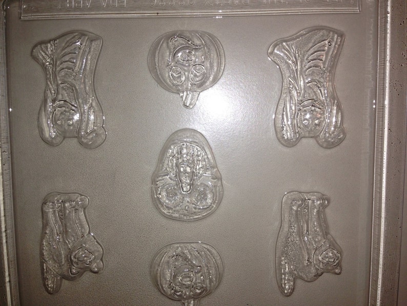 Halloween Assorted Miniatures Chocolate Novelty Mold H1