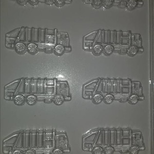 J118 Garbage Recycle Truck Chocolate Mold