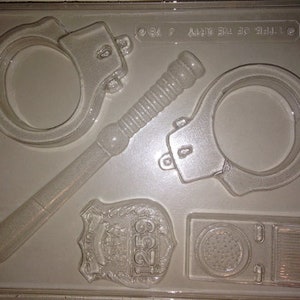 J78 - Chocolate Novelty Mold - Police