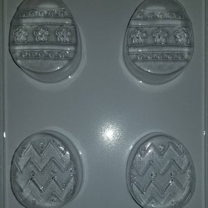 E479 Designer Full Easter Egg Chocolate covered cookie mold kids soap mold