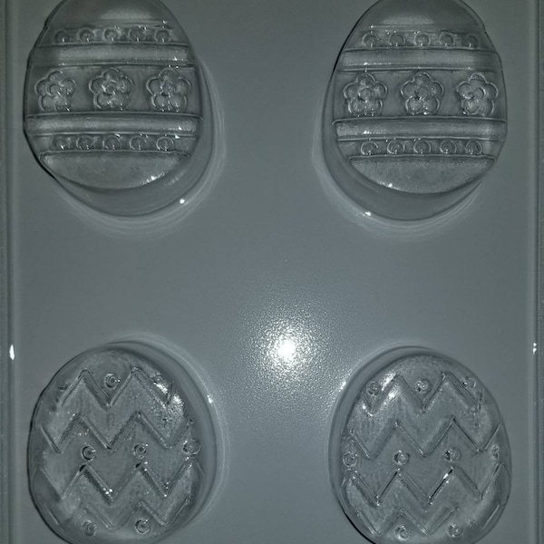 E479 Designer Full Easter Egg Chocolate covered cookie mold kids soap mold