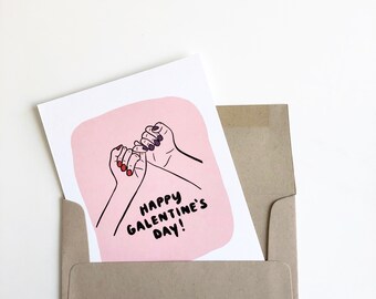 Happy Galentine's Day Card