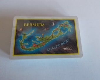 Bermuda tally card set set of 8 Bermuda art Tally cards