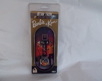 Vintage 1996  Star Trek  30 Anniversary Barbie & Ken  Watch New In Package