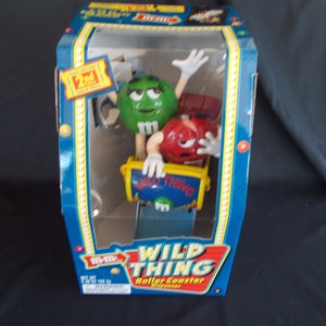 Vintage M&M 2ND Edition Wild Thing Roller Coaster Dispenser New In Box