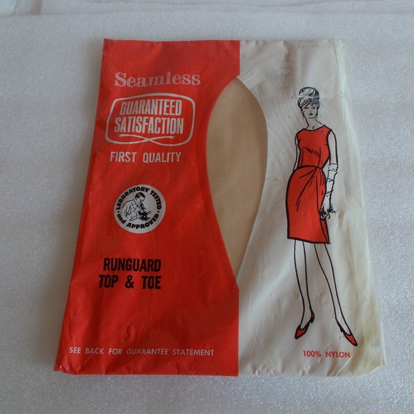 Vintage 1950s Seamless Nylons New in Package