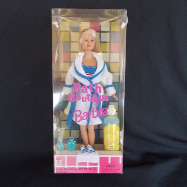Vintage 1998 Bath Boutique Barbie New In Box