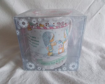 Vintage 1996 Precious Moments Christmas Mug