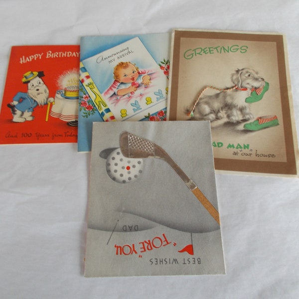 Used Greeting Cards Etsy