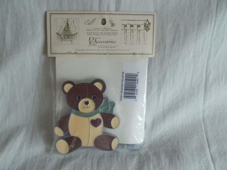 Vintage Teddy Bear Decorative Curtain & Drapery Holdbacks / Etsy