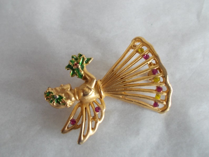 Vintage Signed Hedy Christmas Angel