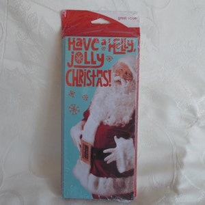Vintage Nos Santa Claus Greeting Cards