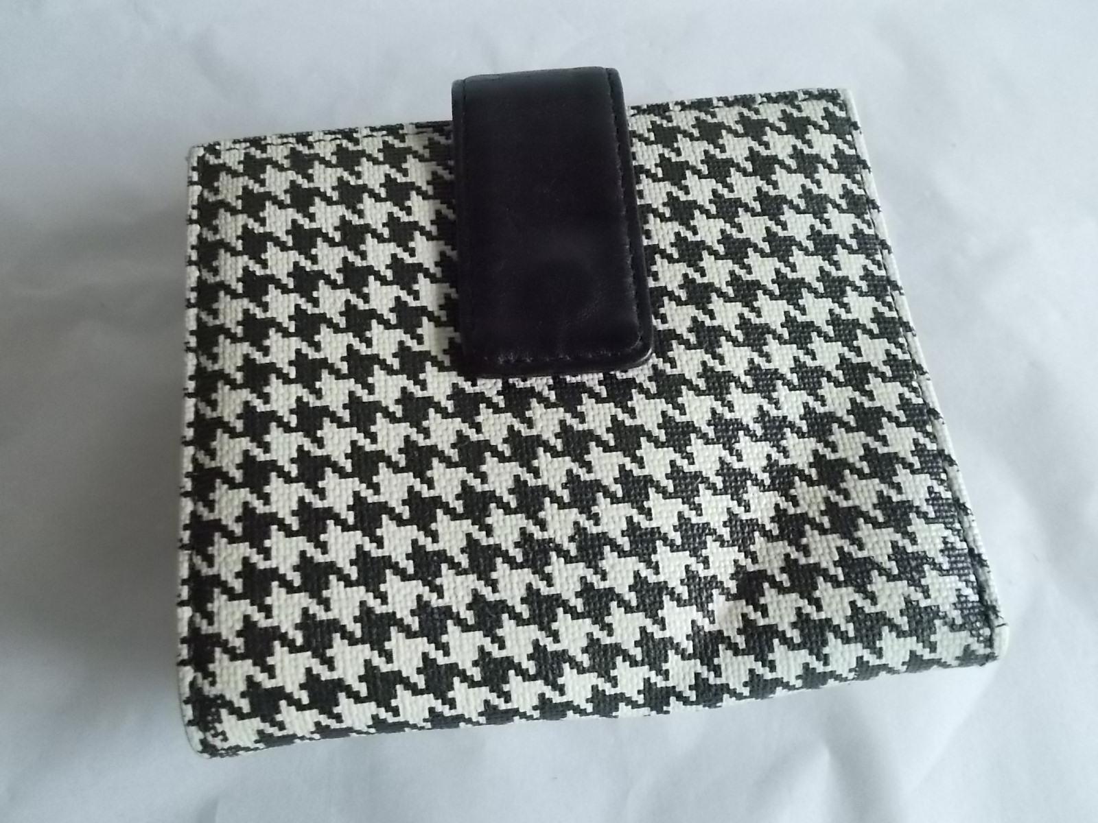 小物 90s Y's Houndstooth Wo Felt wallet 90s Y's Houndstooth Wo Felt wallet