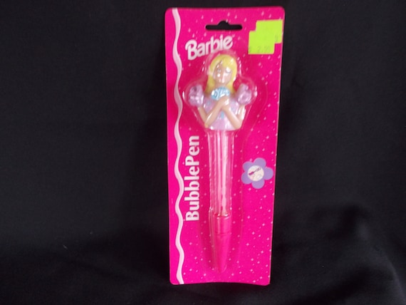 Vintage 1998 Barbie Bubble Pen New in Package 