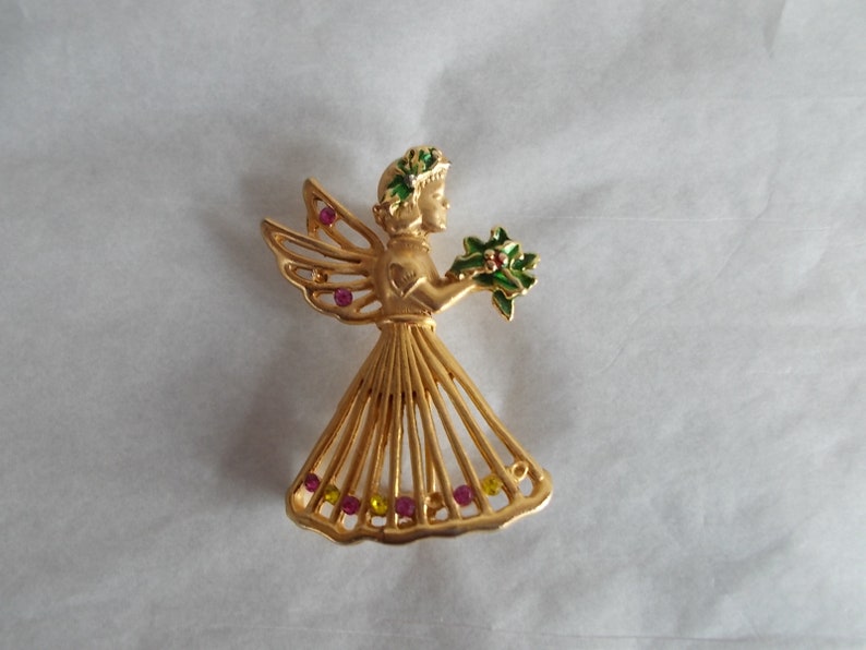 Vintage Signed Hedy Christmas Angel