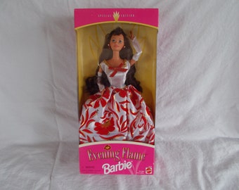 Vintage 1995 Evening Flame Barbie NIB