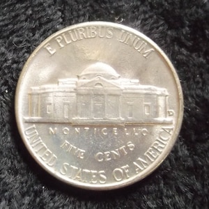 1957d Jefferson Nickel, MS-65, Full Steps