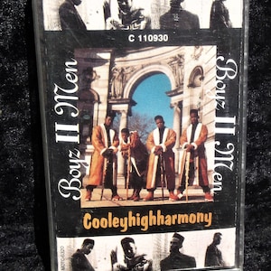 Boyz II Men, Cooleyhighharmony, Cassette, 1991, R&B Group, MoTown Records