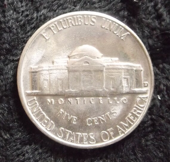1960d Jefferson Nickel, MS-64+ - Etsy