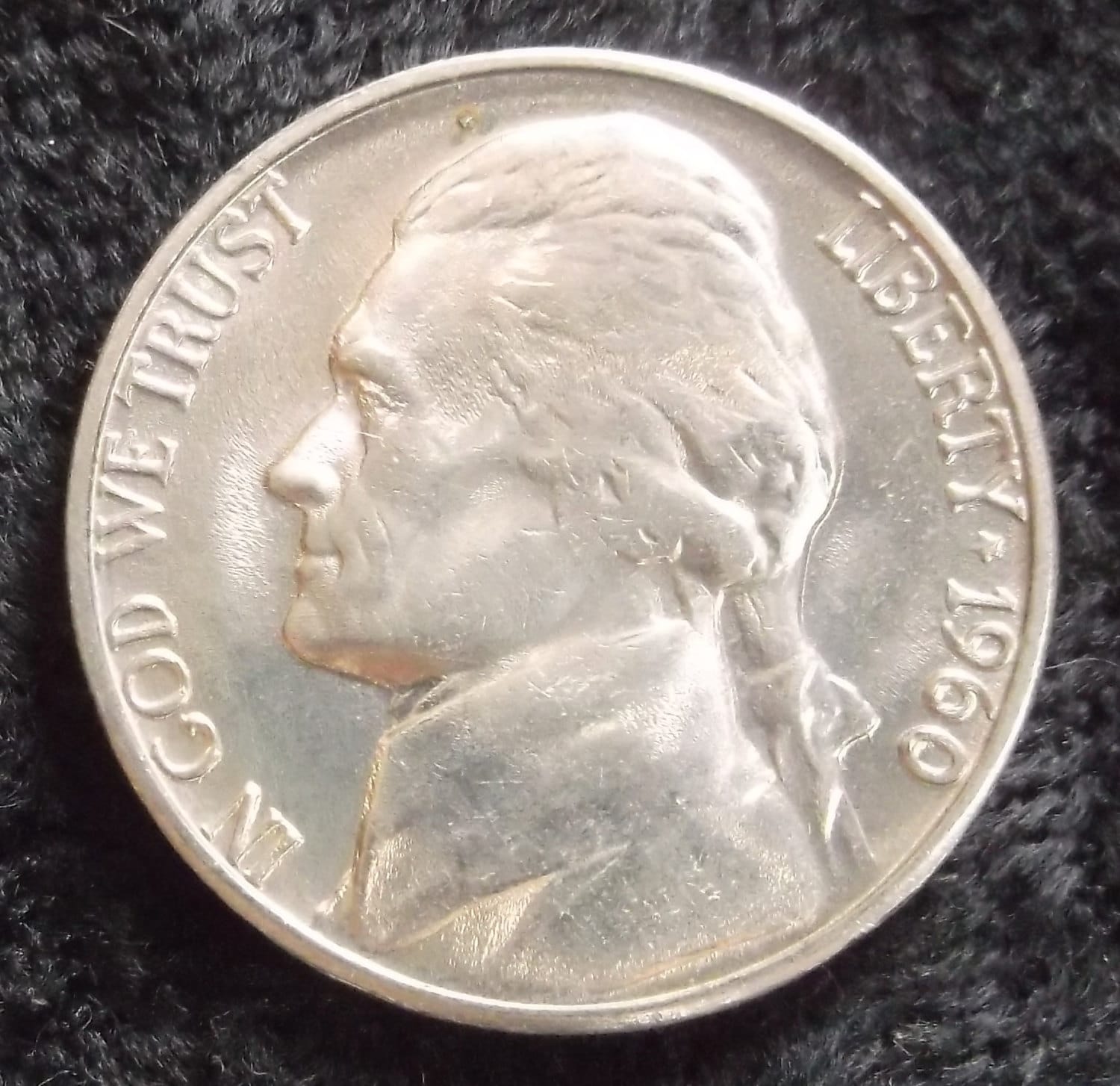 1960d Jefferson Nickel, MS-64+ - Etsy