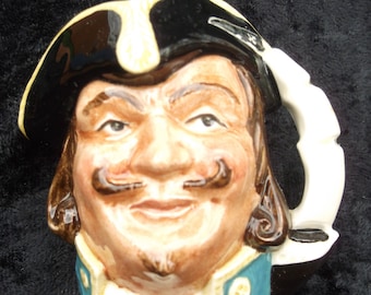 Captain Henry Morgan, Royal Doulton, Toby, 1957, Miniature, D 6510